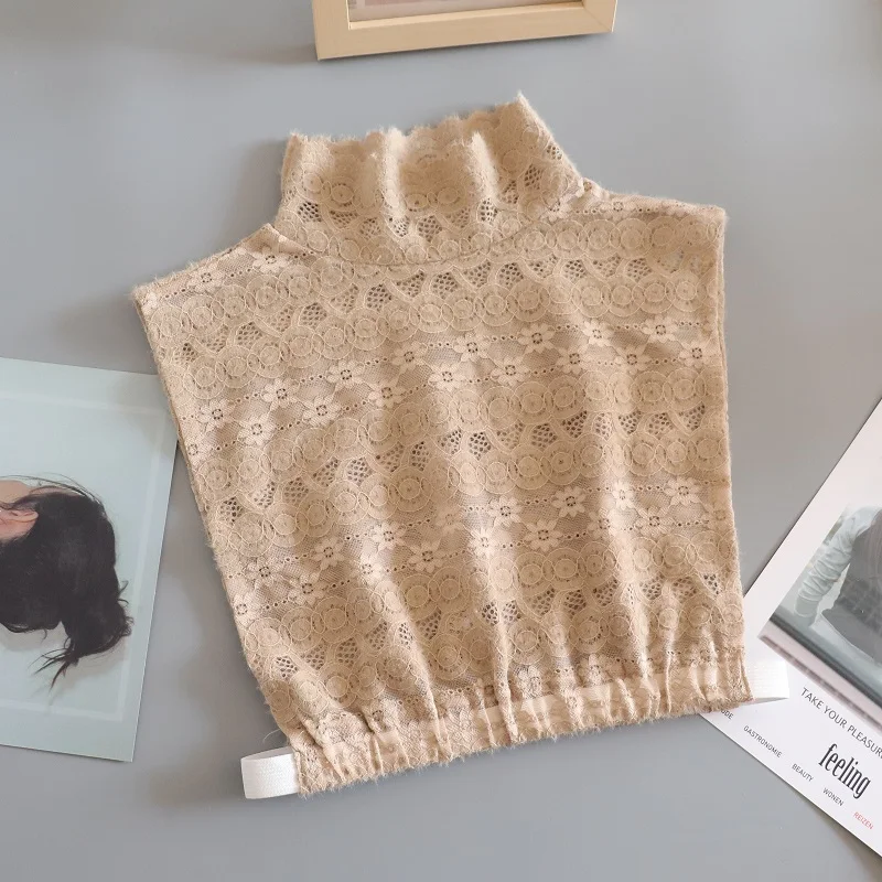 Camicia Bianca In Popelin Di Cotone Con Colletto Alla Coreana E Maniche - Foto 6