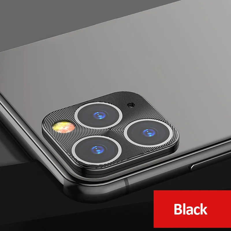 Защитное кольцо для объектива камеры iPhone 11 Pro роскошное алюминиевое защитное