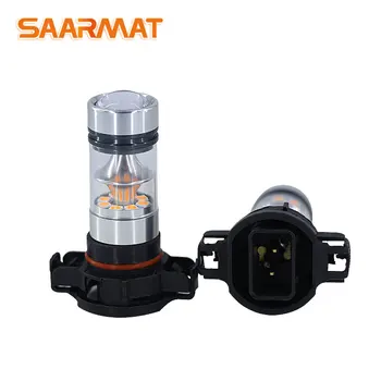

2pcs PSX24W H16 LED PWY24W PSY24W 2504 5201 5301 PS19W Fog Light Auto Bulb LED Bulb Car Lamp 6000K White 3000K yellow for AUDI