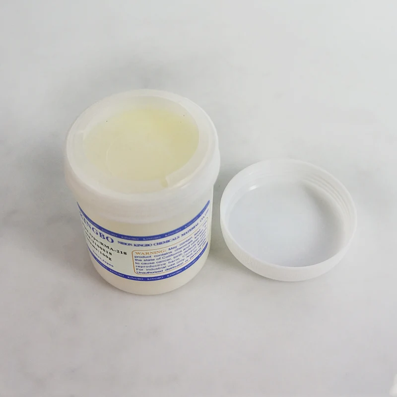 Kingbo RMA-218 BGA Solder Flux Paste Solder 100g BGA IC SMT Reballing Tools stick welding stinger