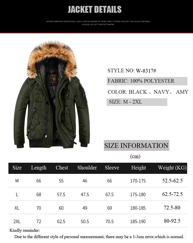 Мужское пальто зимняя куртка Мужская мода North Face уличная ветрозащитная повседневная одежда для мужчин с меховым капюшоном теплая Толстая куртка