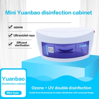 

Nail Art Cosmetic Tools UV Light Cleaning Box Cabinet Manicure Purple Light UV Cleaning Box