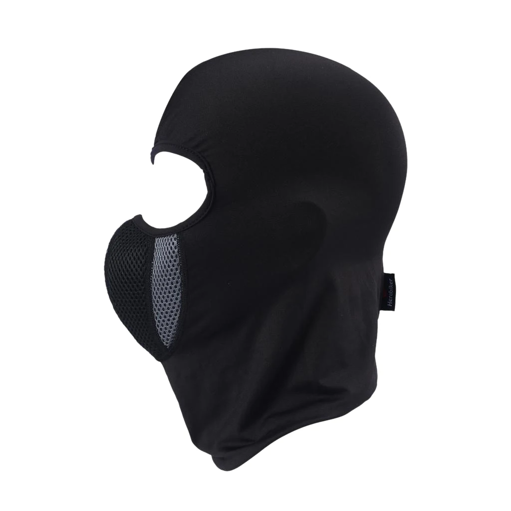 Motorcycle Full Face Mask Winter Warmer Fleece Helmet Liner Ski Biker Motocross Face Shield Kids Adult Under Helmet Face Mask 