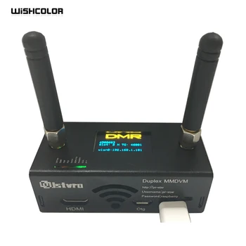 

Wishcolor Duplex MMDVM Hotspot Board With OLED With Antenna Case Kit Support P25 DMR YSF For Raspberry Pi