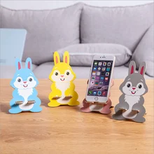 desktop mobile phone holder bracket support stand shelf lazy artifact Korean cartoon cute portable creative student office