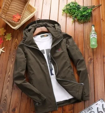 

2018 Spring And Autumn New Style Men'S Wear Charge MEN'S Jacket Hooded Outdoor Casual Fashion Coat 683