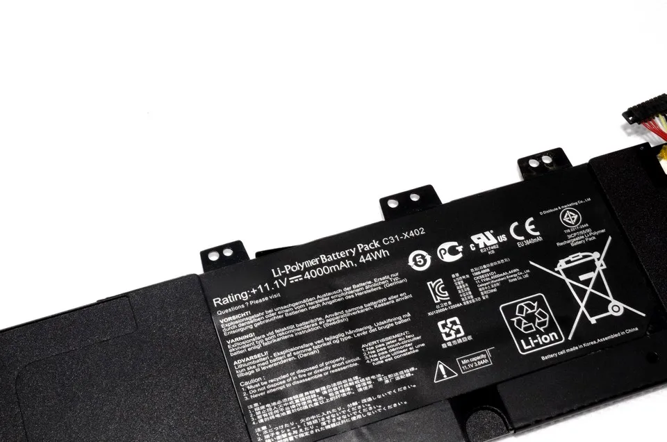 JIGU C31-X402 аккумулятор для ноутбука Asus VivoBook S300CA S400 S400E S400CA S500CA 11,1 V 44WH