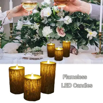 

1 Pcs Flameless LED Tealight Candles Night Lights Lamp Battery Operated for Wedding Birthday Party Christmas Home Decor