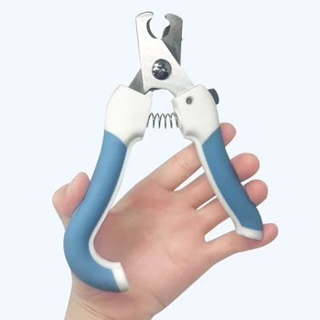 

Dog Cat Pets Nail Clippers and Trimmers with Safety Guard, Razor Sharp Blade Professional Grooming Tool for Large Small Animals