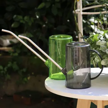 

Garden 1 Litre/ 35 OZ Long Spout Watering Can for Succulents Bonsai Catus Plants Indoor Outdoor Non-slip Handle Supplies