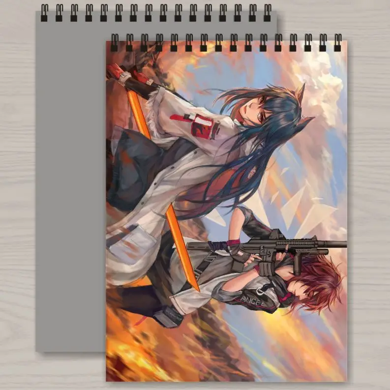 Anime Arknights Diary Notebook Notepad Journal Stationery Gifts 20*15cm #3 