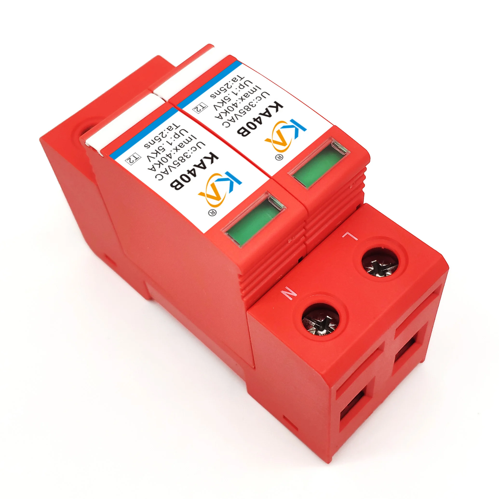 high quality grade C40 ka standard ac power single-phase 220 v power supply prevents thunder lightning protection module