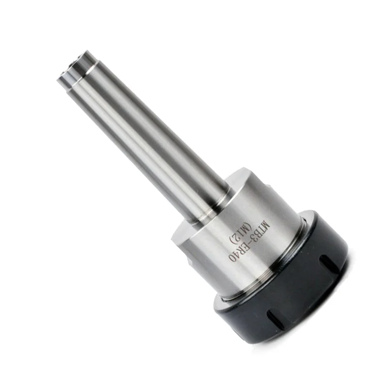 

High Quality Silver Chuck Clip MTB3-ER40 M12 Chuck Holder Morse Cone MT3 ER40 Milling Clamp Holder Durable And Practical To Use