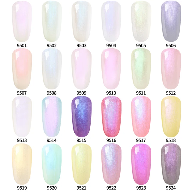 Elite99 30ml Shell Perle Glitter Mermaid UV Gel Nagellack Lacke Semi Permanent Hybrid Gelpolish Nail art Maniküre Salon