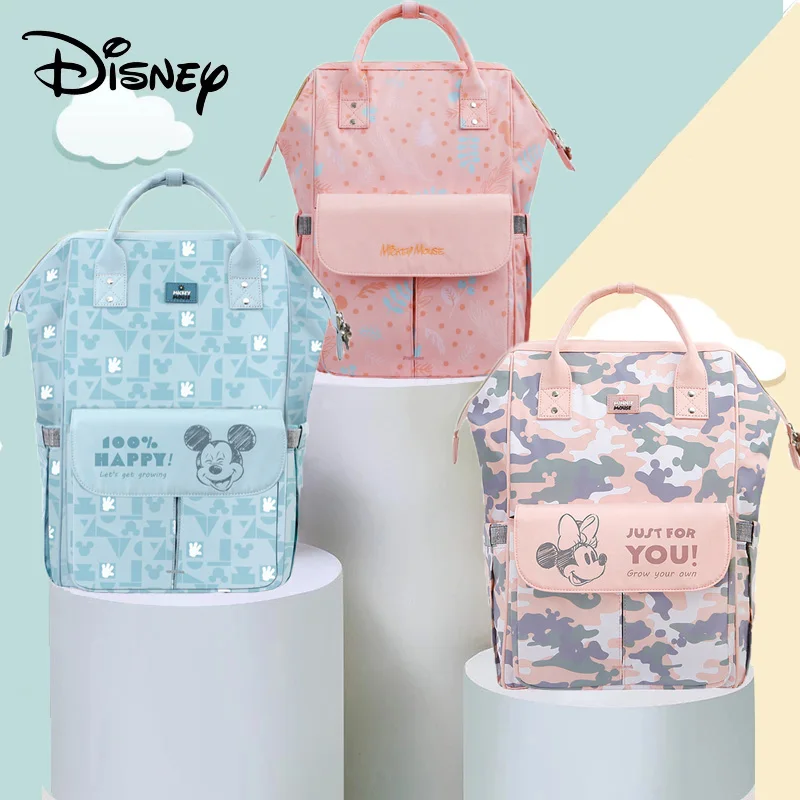 Рюкзак для мамы Disney водонепроницаемая Дорожная сумка на детскую коляску USB
