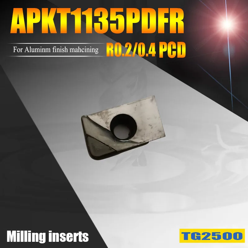 CNC BAP300R фрезы для лица карбидные вставки APKT 1135 алмазный резак APKT1135 PCD фрезерные