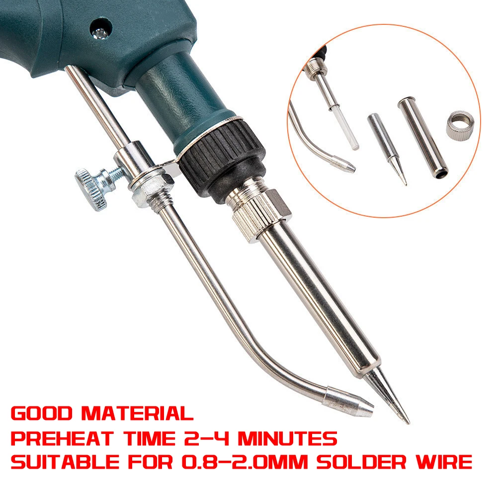 electric soldering iron 110V/220V 60W US/EU Hand-held Internal Heating Soldering Iron Automatically Send Tin Gun Soldering Welding Repair Tool electronics soldering kit