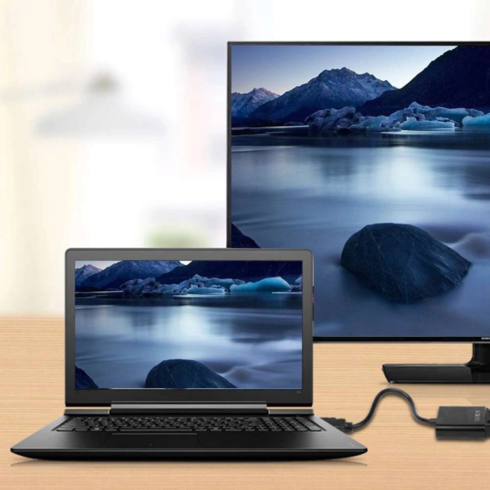  HDMI al Convertitore del VGA HD 1080p TV di Proiezione Del Computer Audio Potenza HD Adattatore di 