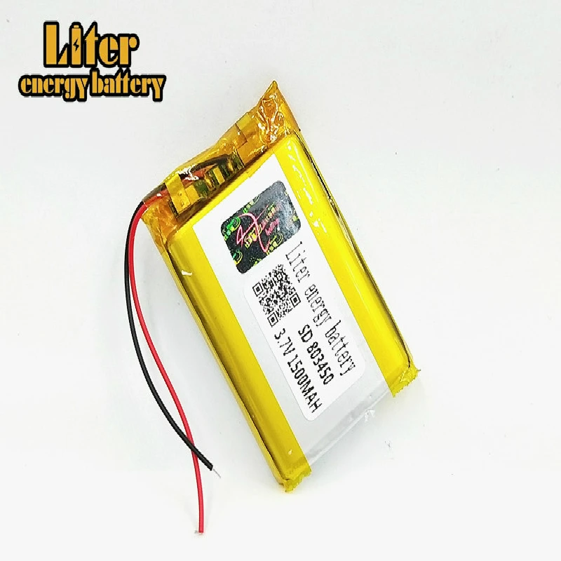 

Liter energy battery 3.7V tablet battery 803450 1500mAh GPS battery MP3 MP4 speaker teaching machine