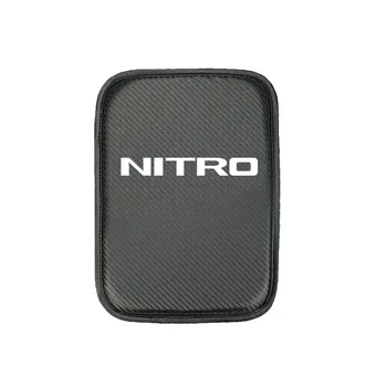 

Car Armrest Pad For Dodge NITRO Waterproof Auto Central Console Heighten Mat Carbon Fiber Protector Pad Car Accessories Interior