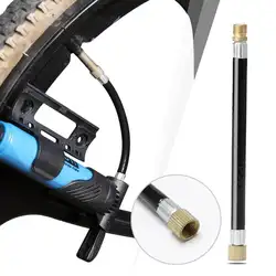 1 шт. MTB велосипед шинный газ адаптер клапана надувной воздушный насос удлинитель трубы