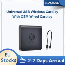 Activador de CarPlay inalámbrico USB Universal, dongle/Adaptador para coches con original/de fábrica/con cable