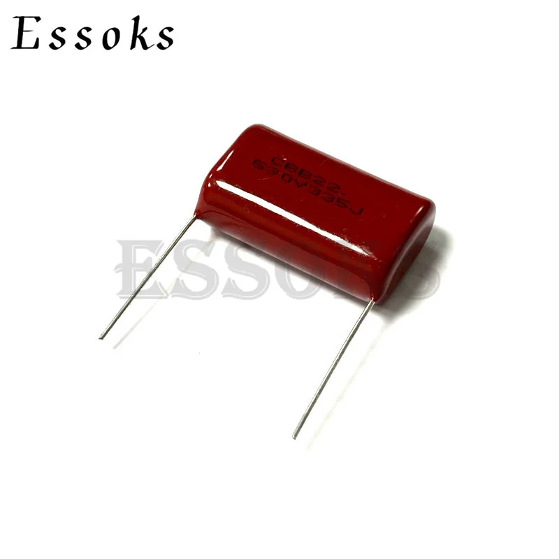 

2 шт., конденсатор из полипропиленовой пленки 630V335J 3,3 мкФ шаг 30 мм 33000NF 630V 335 335J CBB