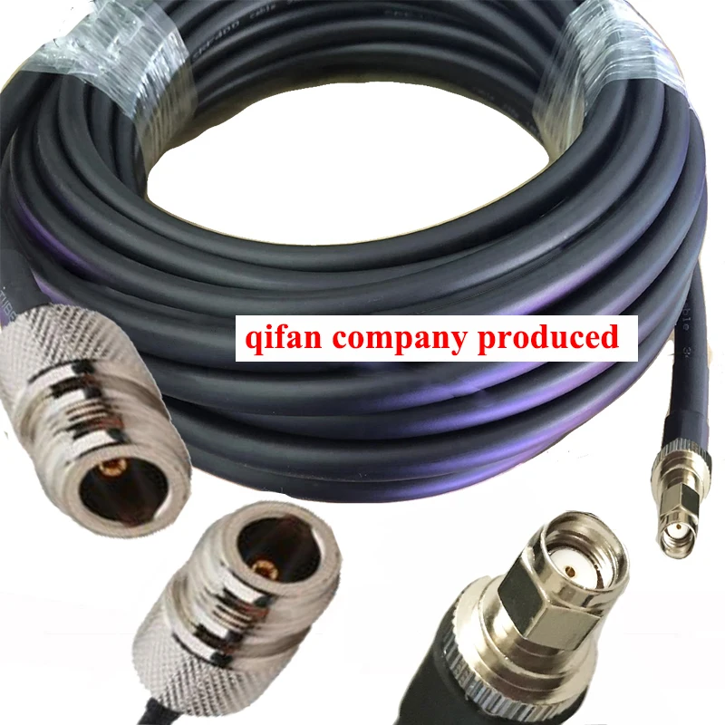 N Female to RP-SMA Male RF Coaxial cable LMR400 Ham Radio coaxial miner antenna special for HNT bobcat rak sencecap heltec разъемы и переходники tchernov cable xlr plug special ng male female pair black