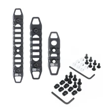 VASTFIRE 3-7-11-слоты M LOK/Keymod Rail базовый сегмент Handguard раздел авиационный алюминий Picatinny Weaver для охоты