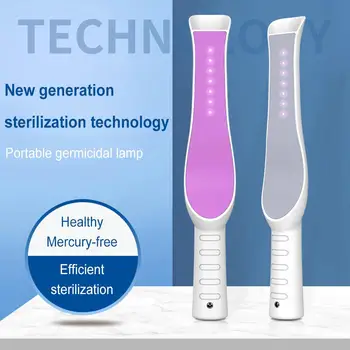 

2W Portable UVC Led Sterilizer Stick USB Disinfection Virus Wand Phone Mask Germicidal Lamp Travel Handheld Bactericidal Light