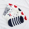 Fashion Women Kawaii 3D Heart ear Socks Cute Simple Fresh Female Sock With Stripe Dots Stars Big eyes 3D Love Heart Heel Sokken ► Photo 2/6