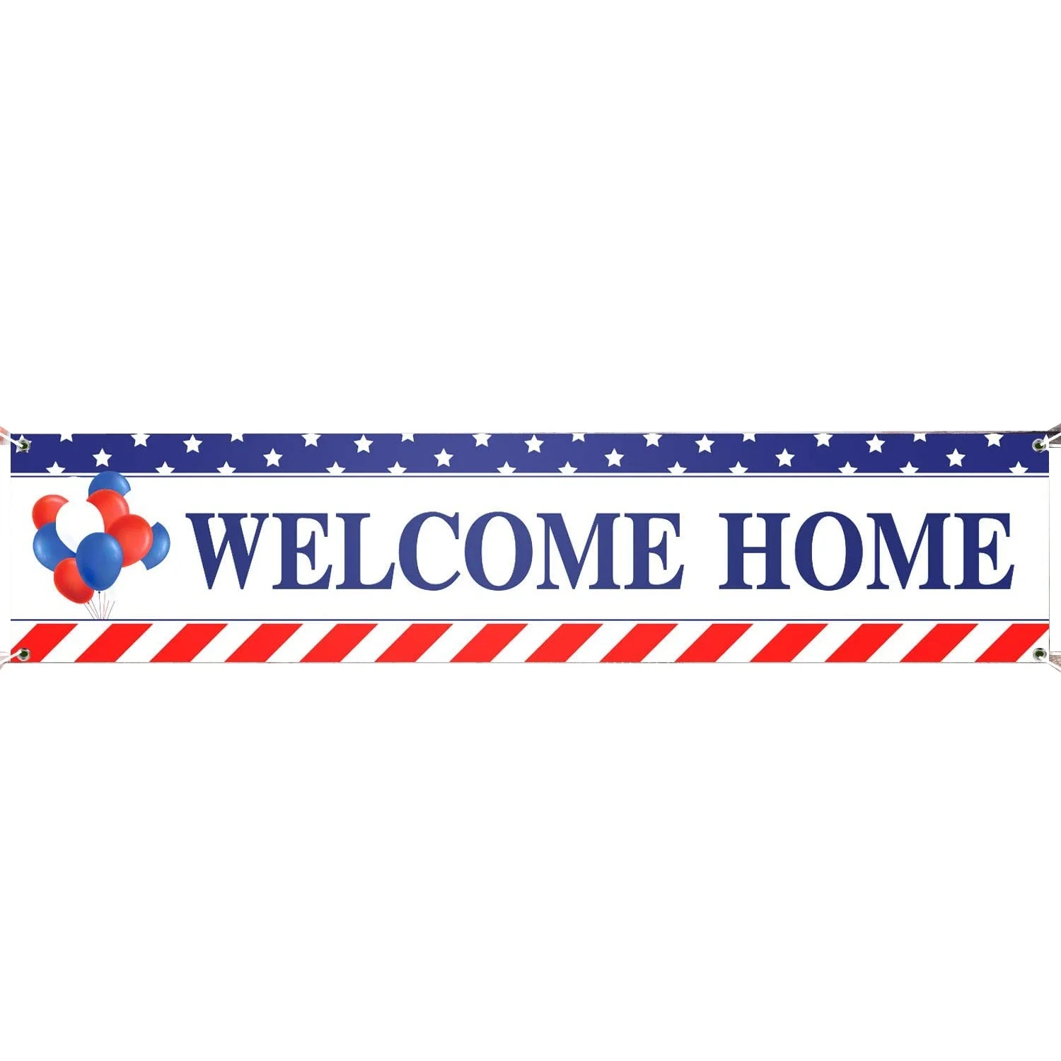 Welcome Home Deployment Banner 2 Pack American Flag for Military Army Soldier Marine Navy and USMC 62.2 x 22 Inches | Электроника