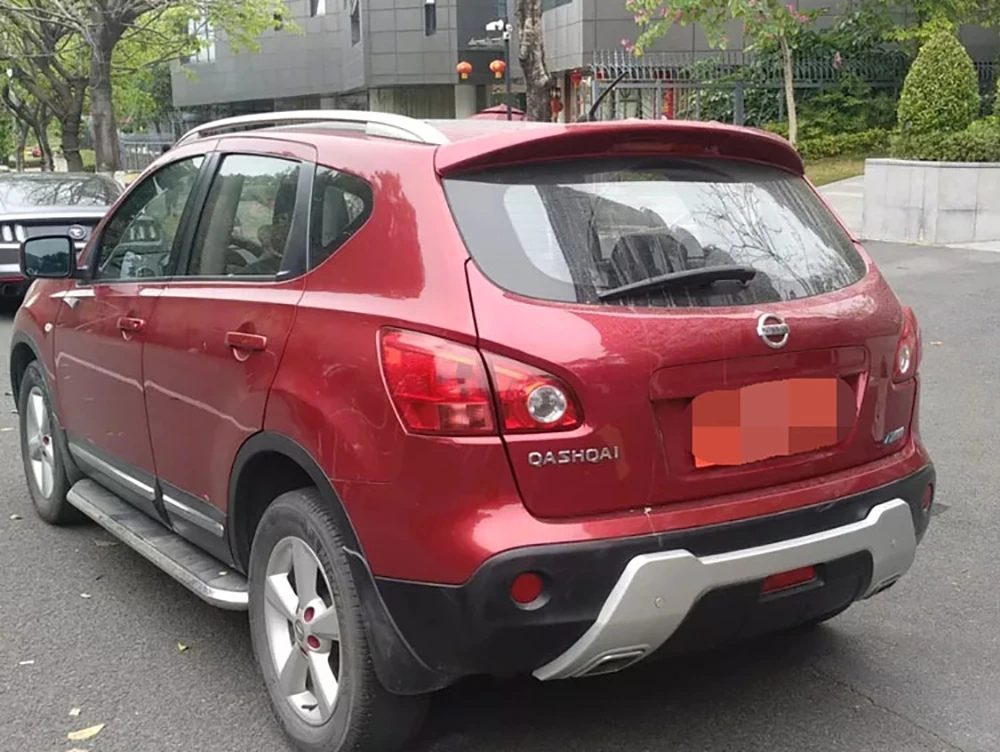 AITWATT для Nissan Qashqai 2006- Автомобиль Черный Белый Цвет надрезаемая подкладка, ABS пластик задний Багажник крыло багажника спойлер для автомобиля 1 шт