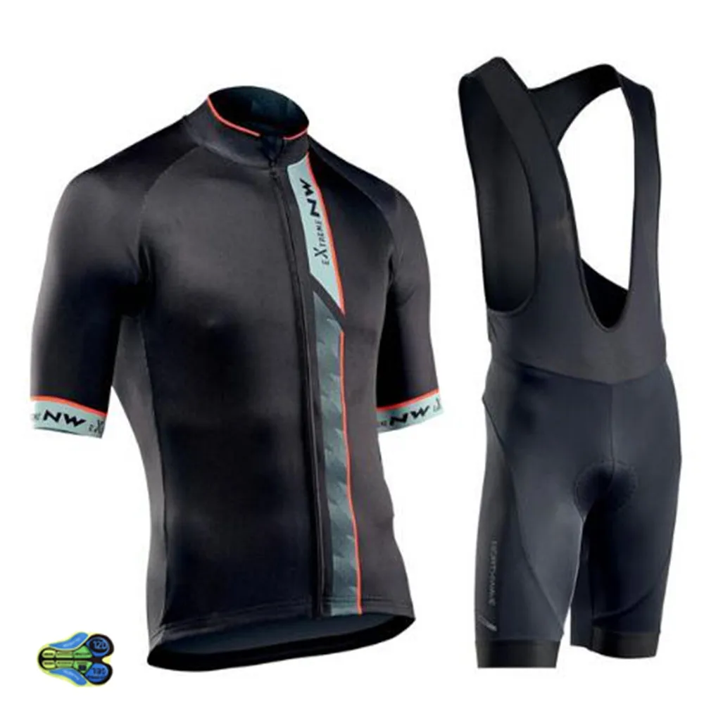 Открытый Спорт Pro NW Ropa Ciclismo Майо команда Велоспорт Джерси Набор велосипедная Одежда наборы велосипедной одежды MTB велосипед 12D колодки