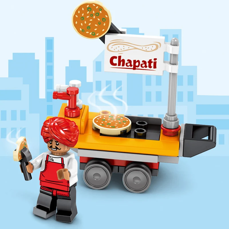 

Sembo Blocks 601050 Children's Scenes Street View Building Blocks Are Compatible with Bricks City Mini Street Educationa Toy