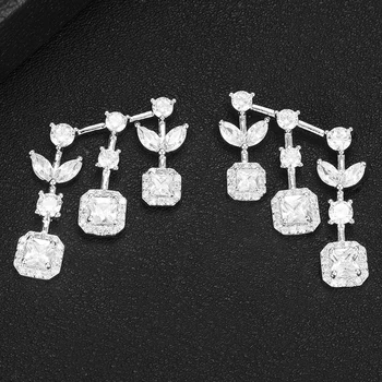 

GODKI Trendy Angel Wing Stud Earrings For Women Wedding Cubic Zircon Brincos boucle d'oreille 2020 Trendy Bohemia Jewelry HOT