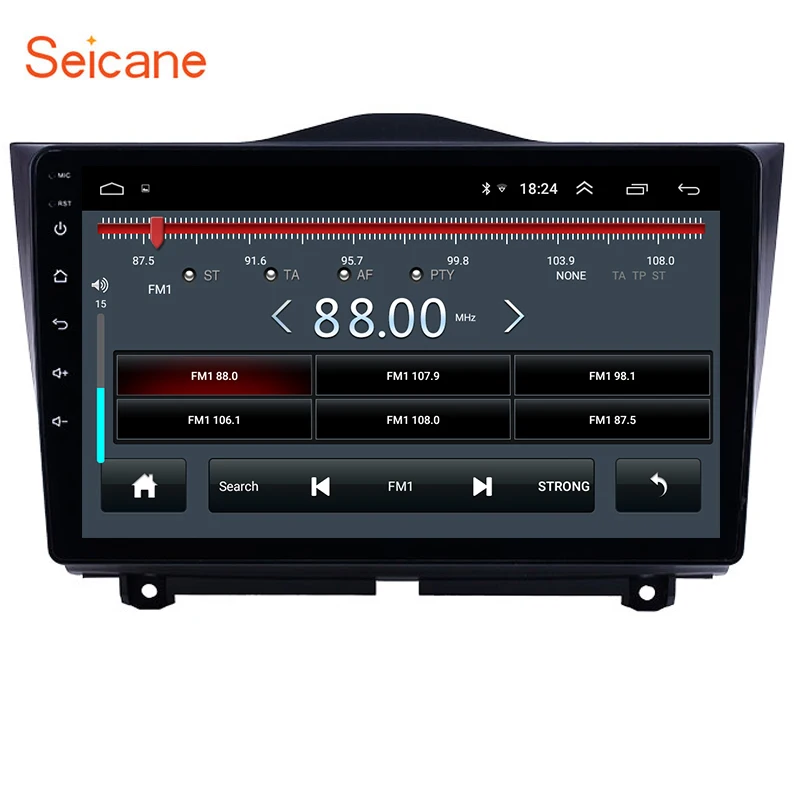 

Seicane 2DIN Android 8.1 9 inch Car GPS radio Stereo Unit Player For 2018 2019 Lada Granta support Carplay DAB+ DVR OBD