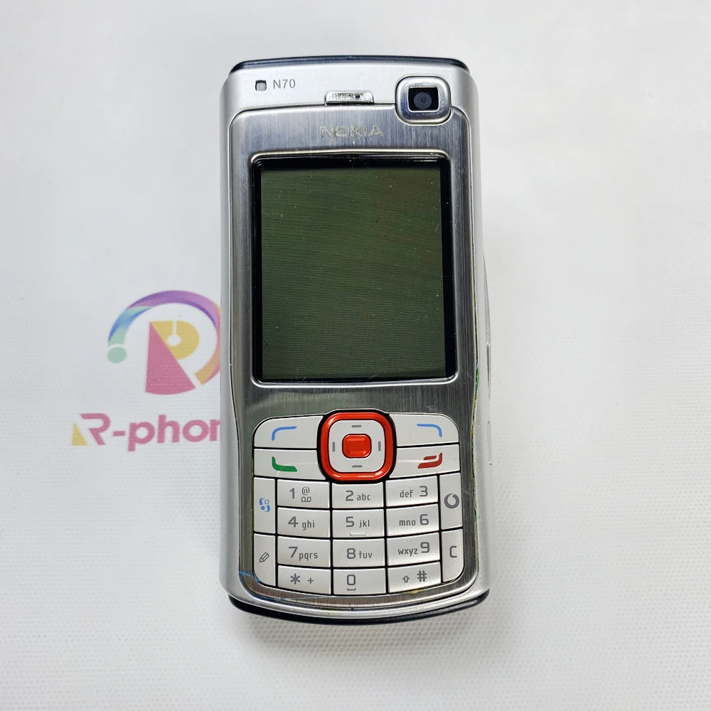 Оригинальный Nokia N70 GSM разблокированный мобильный телефон 3MP отремонтированный