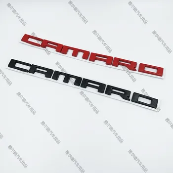 

1pcs 3D metal car head cover tail truck letter stickers emblem Badge car styling decal for Chevrolet Camaro Hornet Accessories