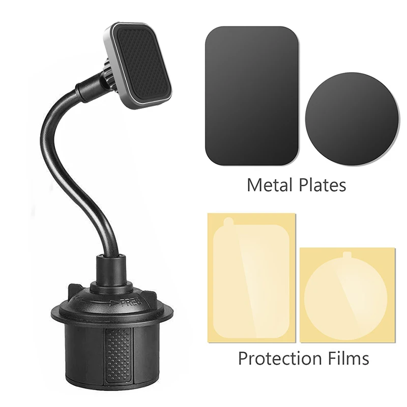 mobile grip holder Adjustable Gooseneck Cup phone Holder Magnetic Car Cup Holder Phone Mount Long Arm Phone Cup Holder For Xiaomi Redmi Note 7 GPS adjustable phone stand