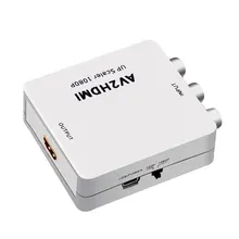 Aliexpress - 3.5mm Audio To PC HDTV Converter Conversor AV2VGA Video Converter Adapter Composite HD AV RCA CVBS To HD Video Audio Box Adapter