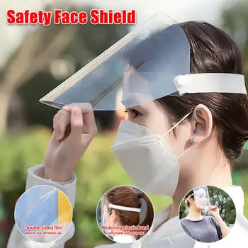 

1/2/4/10PC Safety Face Shield Masks Anti-fog and Anti-dust Mask Safety Splash mask Full Face Shield Mask Flip Up Visor Protect