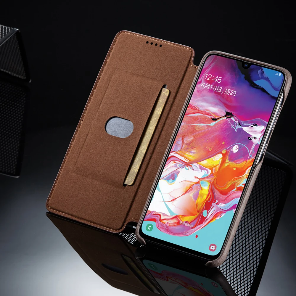 Магнитный кожаный чехол для samsung Примечание 10 Pro Note 9 8 S10 Чехол-бумажник чехол для телефона для samsung Galaxy A50 A40 A70 A20 A30 A20E