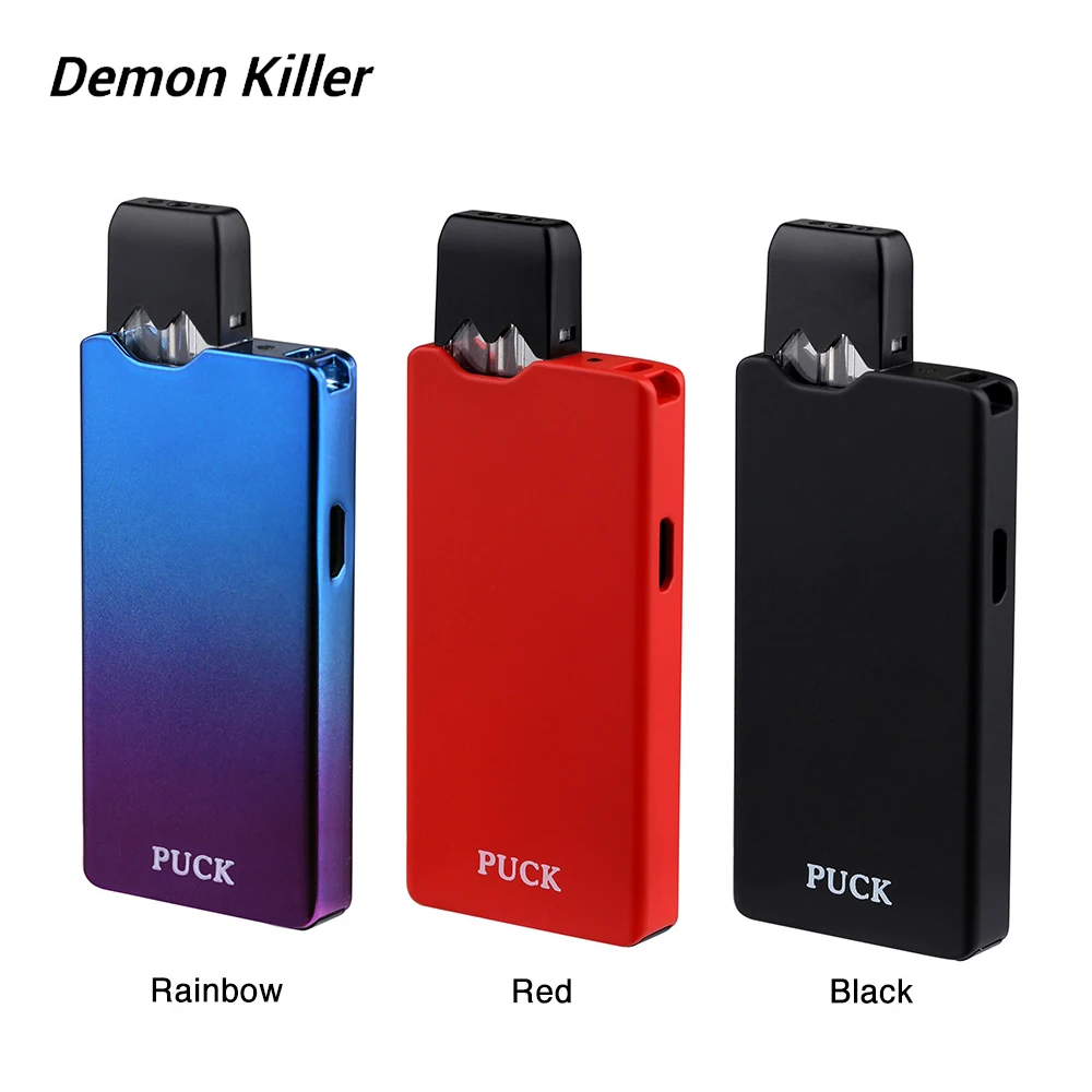 

Original Demon Killer PUCK Kit with 400mAh Battery Zinc Alloy E-cig Kit with 0.7ml Pod Cartridge Vs Pal 2 pro/ drag nano