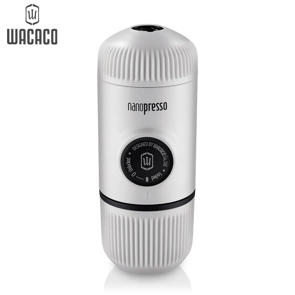  Coffee Machines Wacaco WCCCHWH Espresso manual Nanopresso White with case Small Size Kitchen for ma - 4000445380174