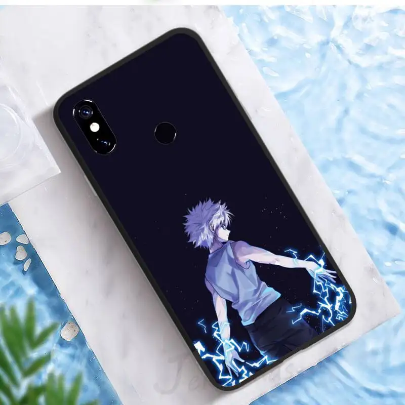 HUNTER×HUNTER Killua Zoldyck Phone Case For Xiaomi Redmi 7 8 9t a3 9se k20 mi8 max3 lite 9 note 9s 10 pro xiaomi leather case cosmos blue Cases For Xiaomi