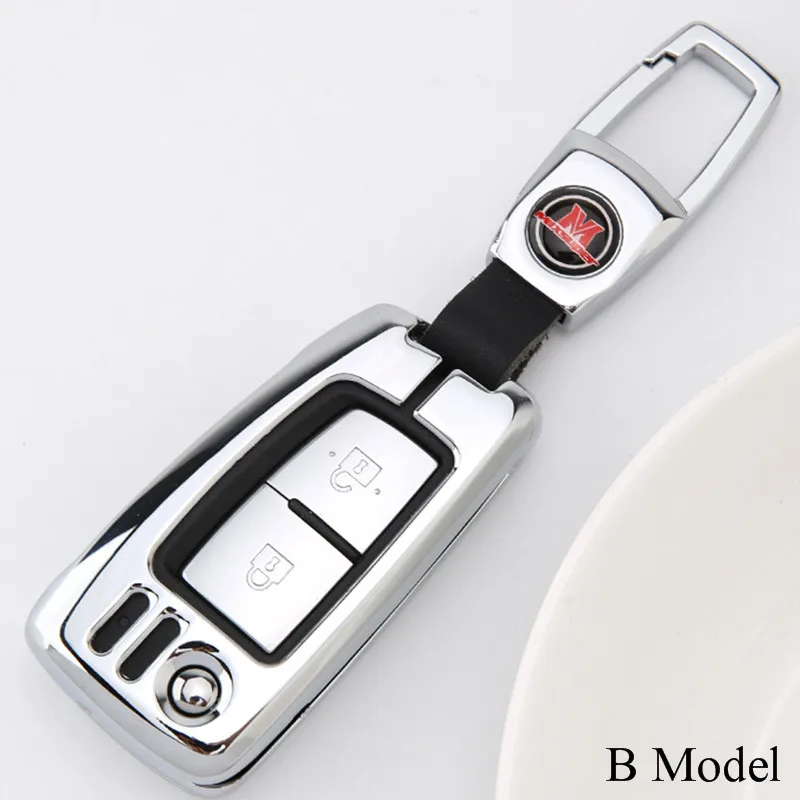 BSilverbraidedbuckle Чехол для ключей из цинкового сплава для infiniti g35 для Nissan Qashqai Skyline Juke Alissa X-trail Pathfinder Versa Tidda Murano Rogue - Название цвета: BSilverbraidedbuckle