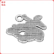 Винтажный тибетский серебряный кулон Вампир Девушка аксессуары для девочек DIY