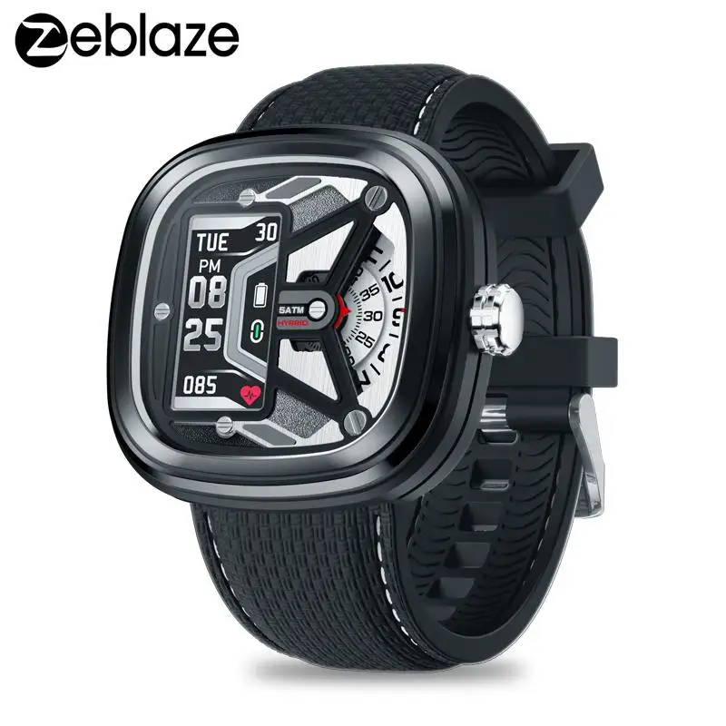 HobbyLane Zeblaze Hybrid 2 Dual Smartwatch Heart Rate Blood Pressure Health Monitor 50M Waterproof Exercise Tracking Smart Watch |