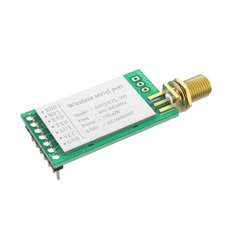 1 пара 433 МГц SX1278 LORA беспроводной радиочастотный модуль 100 МВт 3000 м дальние расстояния lora широкий спектр беспроволочный последовательный порт UART трансивер